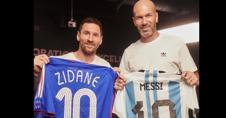 Lionel Messi y Zinedine Zidane hablaron de todo en un encuentro que fue promovido por Adidas