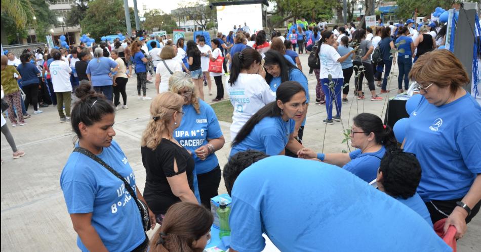 Recordaron el Diacutea Mundial  de la Diabetes con una Feria Saludable