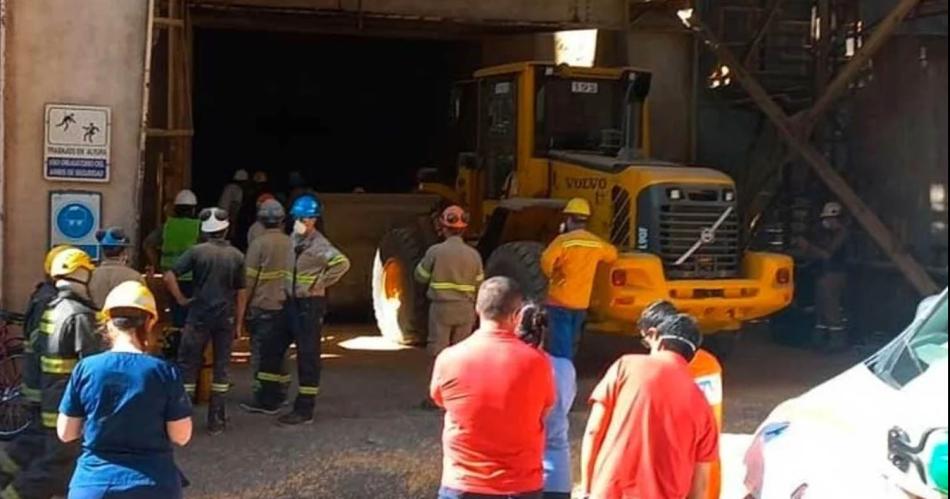 Operario murioacute aplastado por una carga de cereales de soja