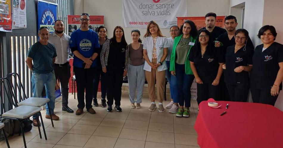 ACCIÓN Profesionales y voluntarios coordinaron la colecta solidaria