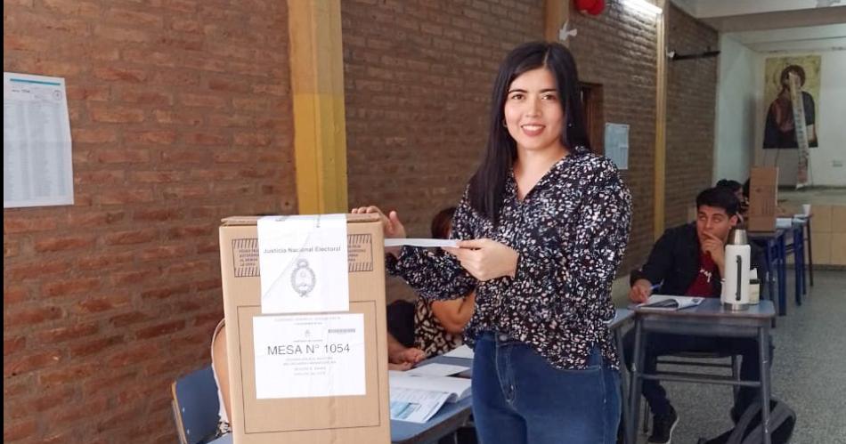 Patricia Augusto y Alejandra Monjes Rosales emitieron sus votos