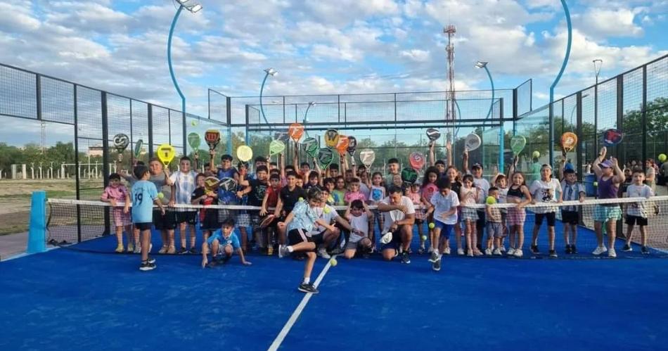 El Polideportivo de Las Termas fue sede de un torneo de paacutedel infantil