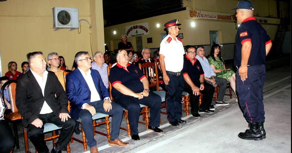 Hubo Acto de Egreso en la Escuela de Bomberos Voluntarios 