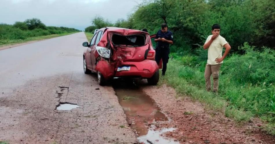 Pudo ser una tragedia- no descansoacute bien y protagonizoacute un accidente en Ruta 92