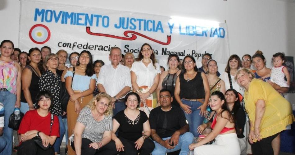 Habilitan sede partidaria del Movimiento Justicia y Libertad en La Banda