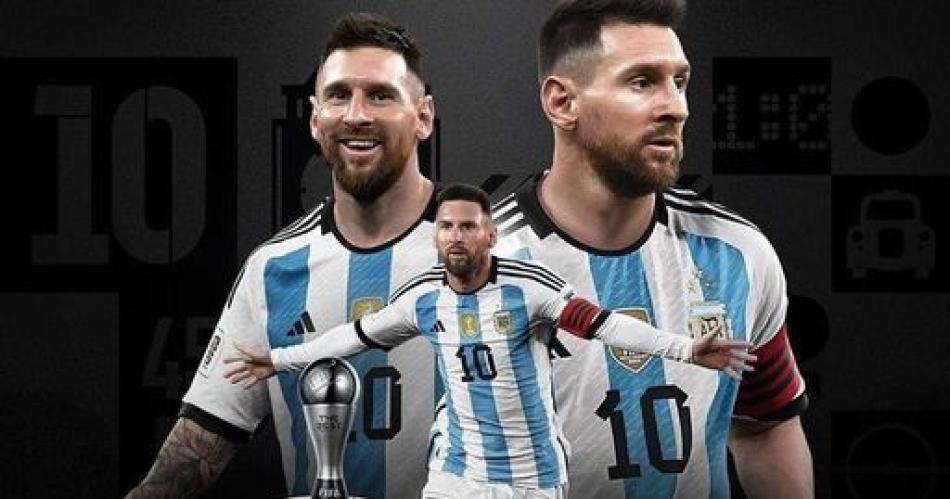Messi lo hizo otra vez- ganoacute su tercer The Best y es el maacutes ganador de la historia