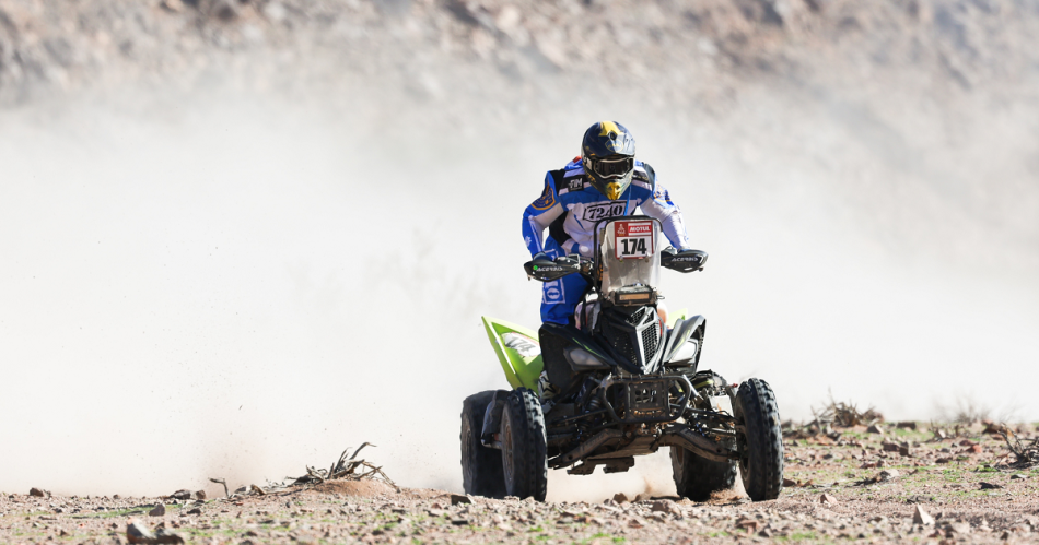 El argentino Anduacutejar gana por segunda vez el Rally Dakar en cuatriciclos