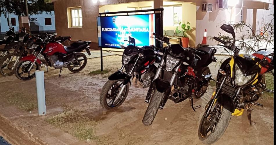 Secuestran gran cantidad de motos robadas- desde Honda CG 150cc hasta Benelli 300cc