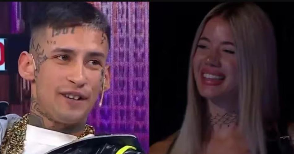 L-Gante habloacute de Wanda Nara y presentoacute a su nueva novia Candela Arizaga