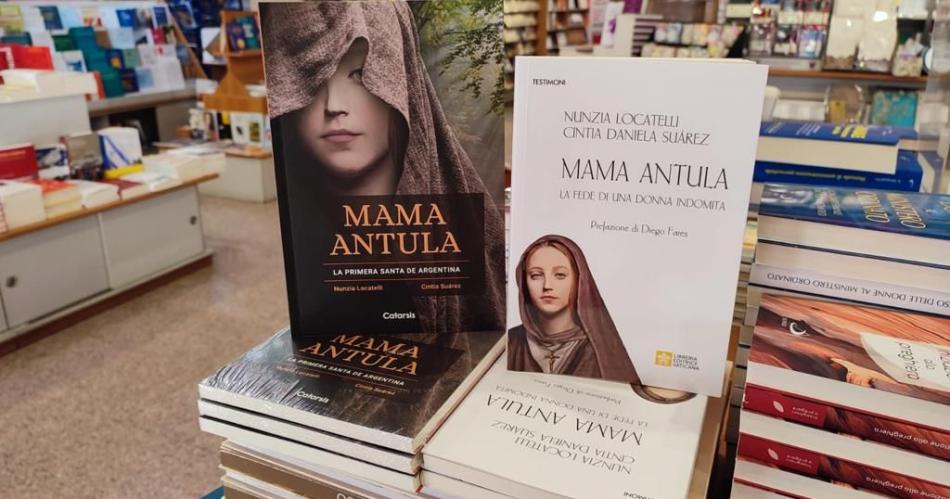 Libros sobre Mama Antula ya estaacuten en libreriacuteas de Roma