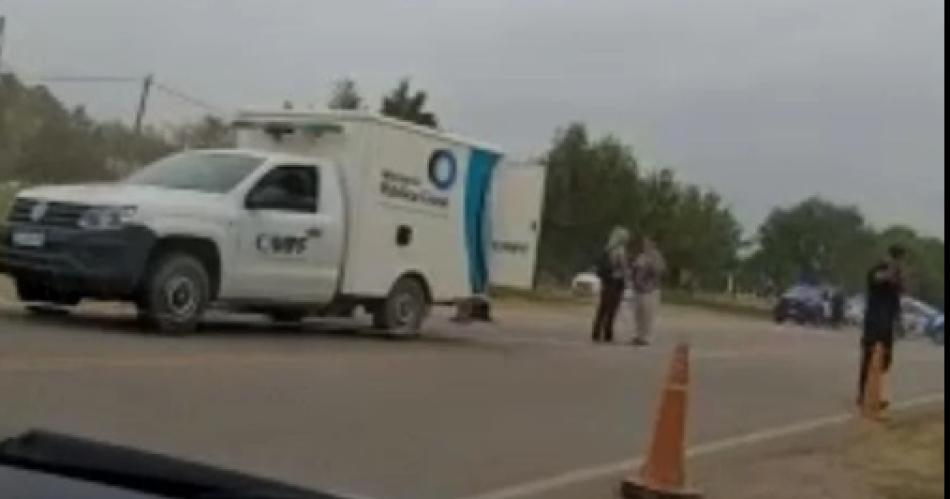 PERICIAS La policía trabajó en el lugar de la tragedia bajo las órdenes de la Fiscalía de turno