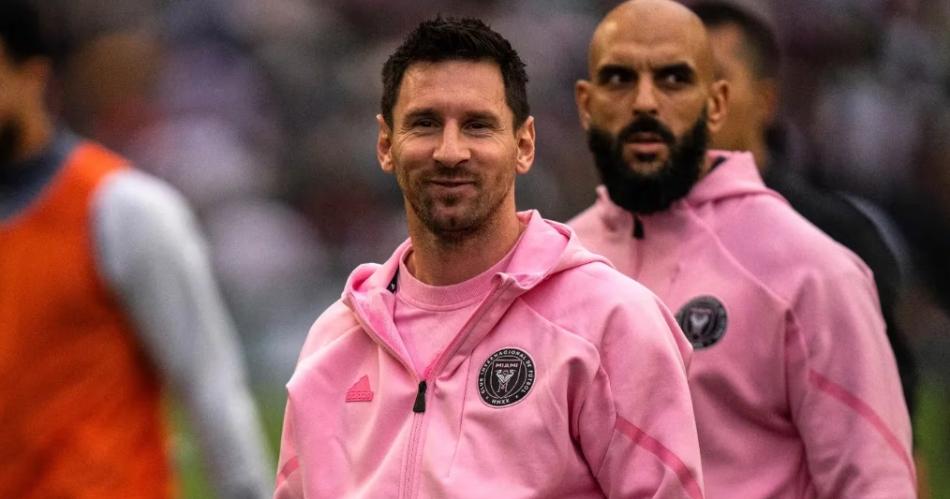 Messi estaraacute de titular en el amistoso de Inter Miami-Newells