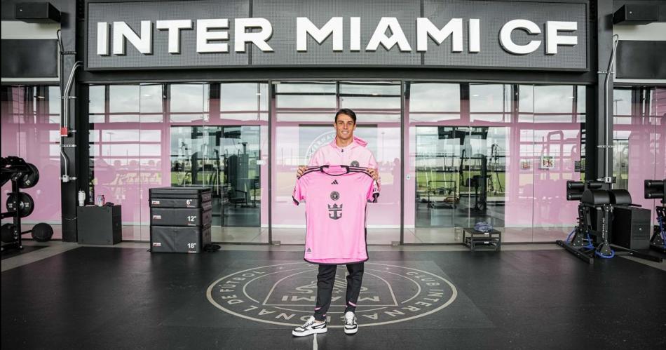 Redondo fue presentado como nuevo jugador de Inter Miami