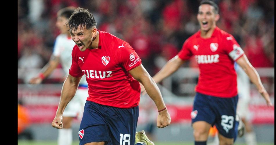 El tucumano Ignacio Maestro Puch anotó ayer el gol de la victoria en Avellaneda