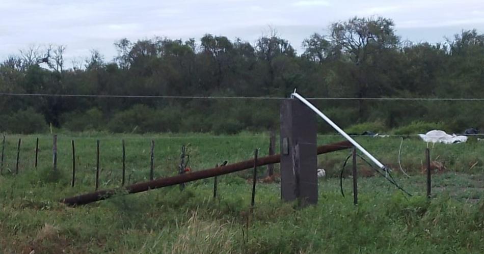 Distintas zonas del interior afectadas por la tormenta