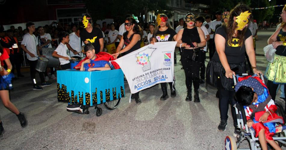 Destacaron el eacutexito del Carnaval en Familia en la ciudad de Loreto