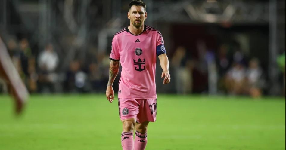 Messi sufrioacute una sobrecarga muscular frente al Nashville