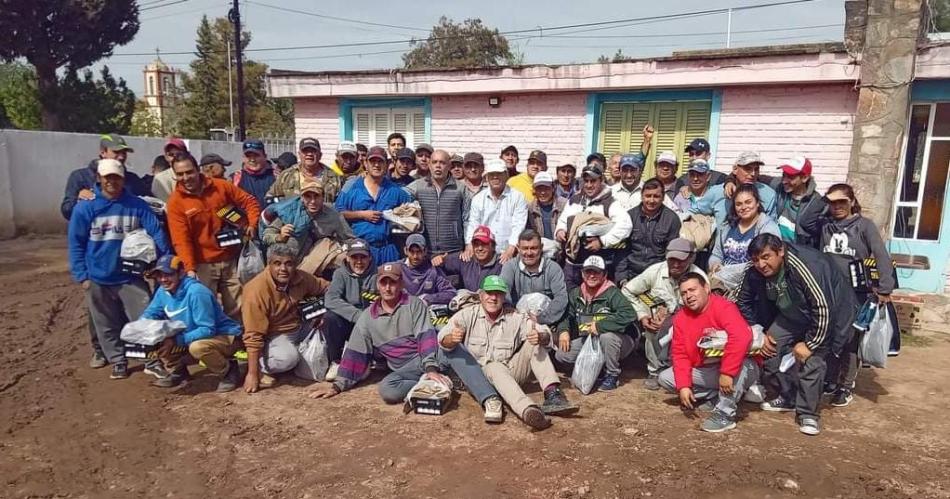 Empleados municipales choyanos tuvieron su agasajo con anuncios