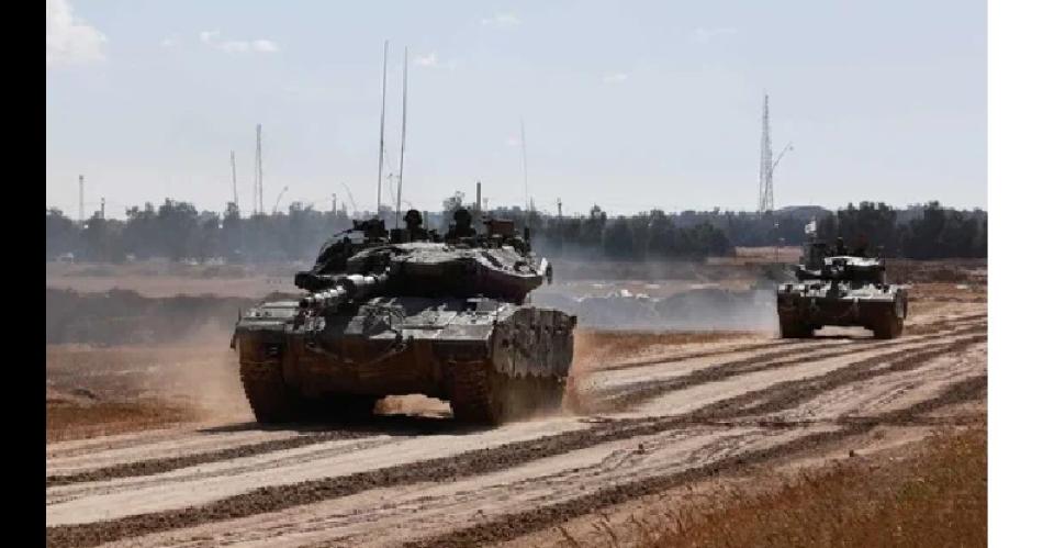 Tanques israeliacutees se adentraron en la zona oriental de Rafah