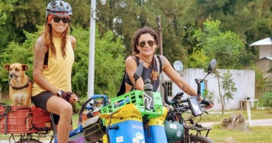 Youtubers ciclistas hicieron turismo en Antildeatuya y la zona