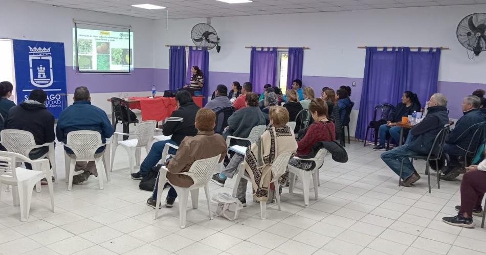 La Municipalidad la Unse y el Inta realizaraacuten un nuevo taller de capacitacioacuten a familias huerteras