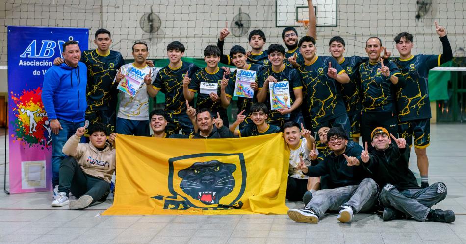 El Club Panteras de Friacuteas se consagroacute campeoacuten de la Liga Bandentildea de Voley