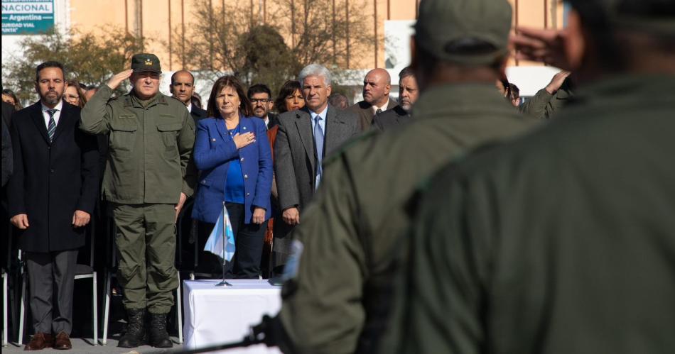 Inauguran una base de gendarmeriacutea en una ciudad de San Luis