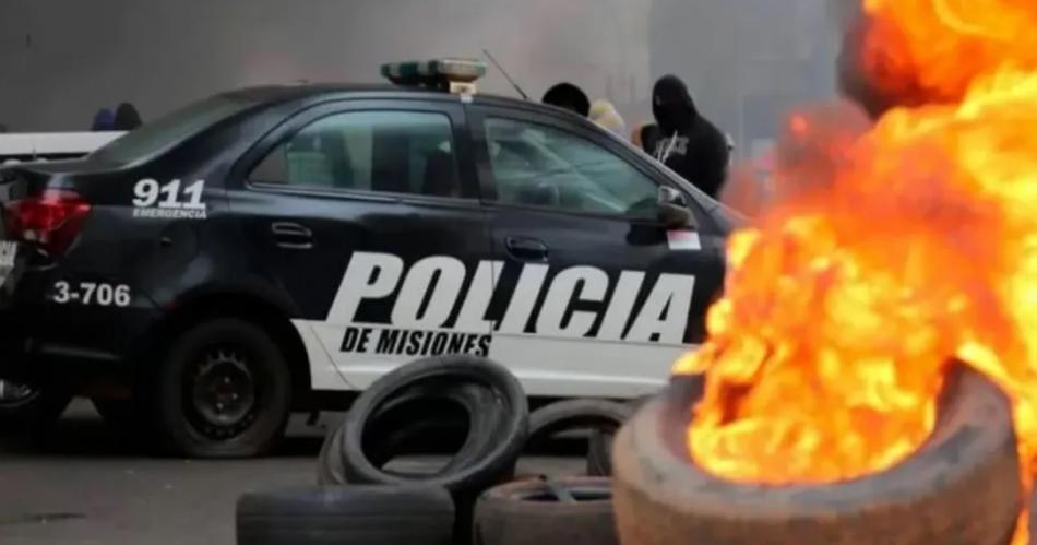 Un aumento de sueldo mitigoacute la protesta policial en Misiones