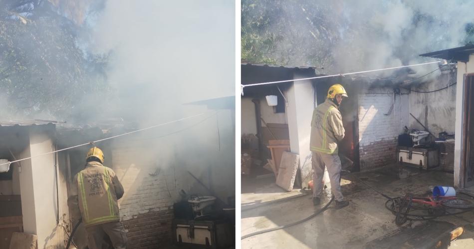 Saacutebado de terror en el Bordm Sarmiento por el incendio de un hogar