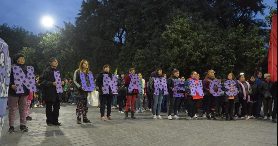 Ni una menos- Santiago se hizo sentir en las calles