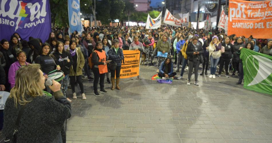 Ni una menos- Santiago se hizo sentir en las calles