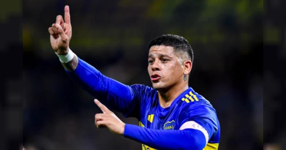 Marcos Rojo capitn de Boca (Foto Prensa Boca)