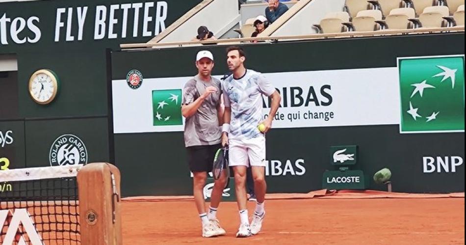 Horacio Zeballosy Marcel Granollers siguen siendo imbatibles en Roland Garros