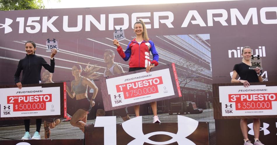 La atleta Neacutelida Pentildeaflor luchoacute hasta el final y acaricioacute el triunfo en Buenos Aires