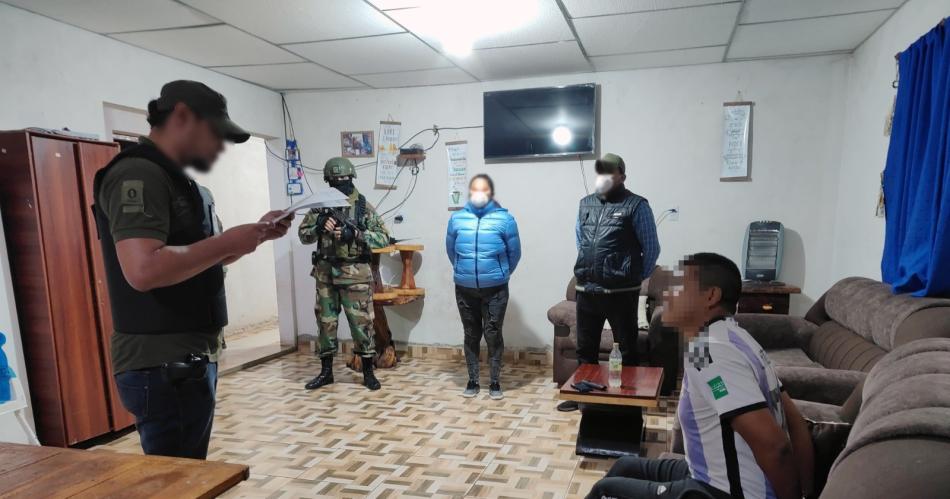 Con 11 allanamientos en Santiago y Salta desarticulan una banda narco internacional