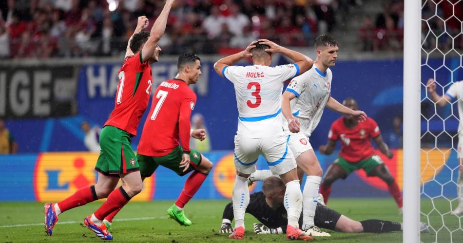 Con Cristiano Ronaldo Portugal logroacute una victoria agoacutenica ante Repuacuteblica Checa
