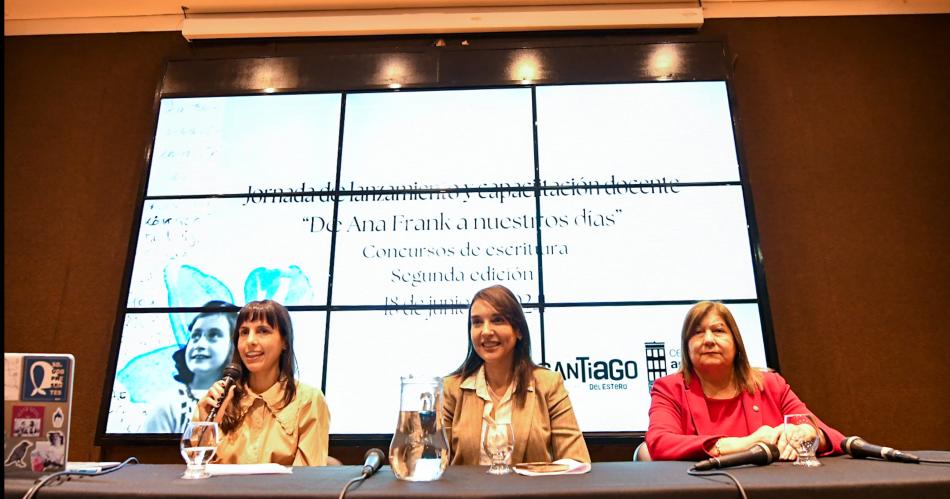 Se realizoacute en el CCB el lanzamiento de la segunda edicioacuten del concurso de escritura sobre Ana Frank