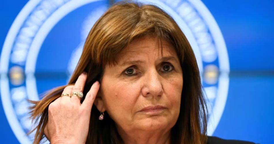 La ministra de Seguridad Patricia Bullrich (Foto- Reuters)