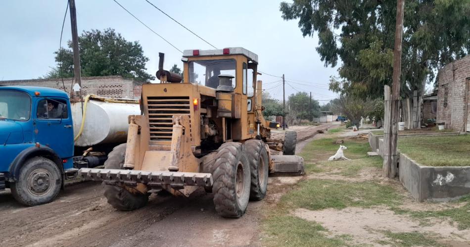 Obras Puacuteblicas de la Capital continuacutea con su programa de mantenimiento de la red vial