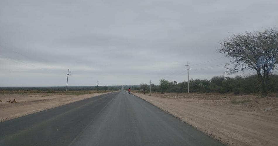 Satisfaccioacuten de vecinos por el avance de la obra en la ruta provincial 93