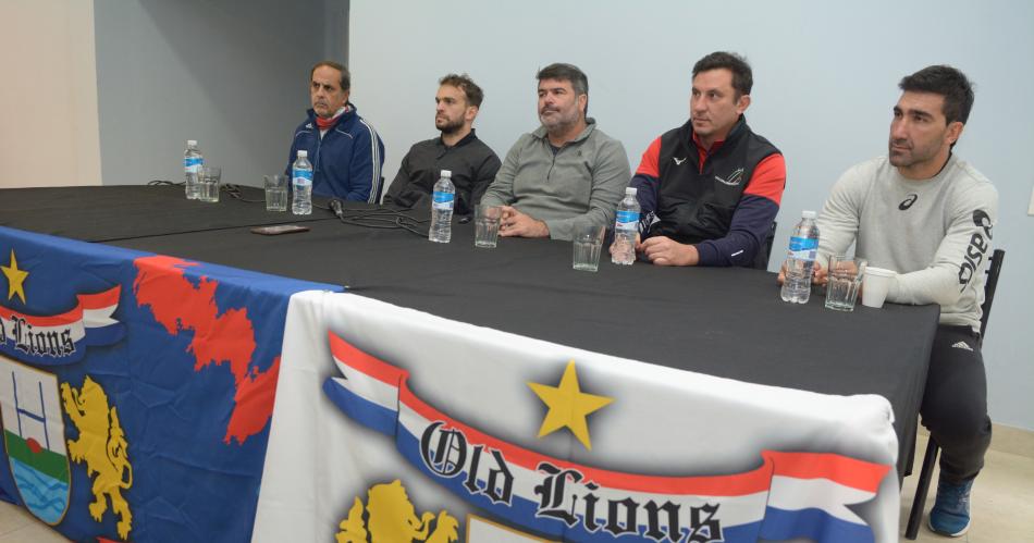 Ramiro Moyano dijo que estaacute feliz por sumarse al uacuteltimo campeoacuten Old Lions