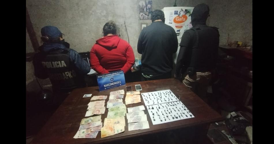 Narcomenudeo en La Banda- secuestran cocaiacutena dinero y detienen a padre e hija