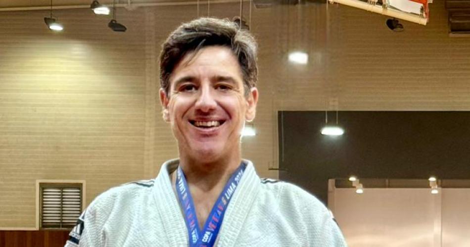 Santiago se subioacute al podio panamericano de judo en Peruacute