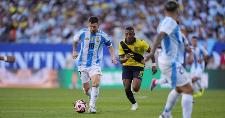 Argentina vs Ecuador- Cuaacutendo y doacutende se juegan los 4tos de final de la Copa Ameacuterica 2024