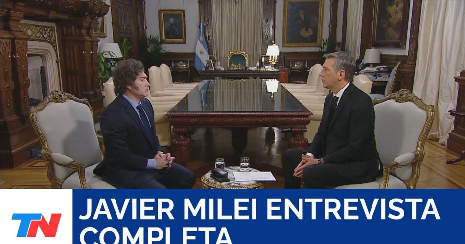 El presidente Milei reafirmoacute el rumbo econoacutemico y acuerdo poliacutetico con Macri 
