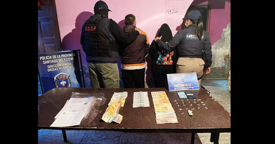 Cayoacute una narco pareja que distribuiacutea droga en Las Termas