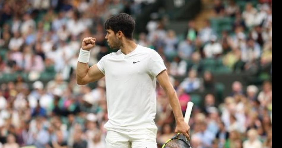 TRIUNFAZO Carlos Alcaraz est� en semifinales de Wimbledon tras neutralizar al norteamericano Tommy Paul