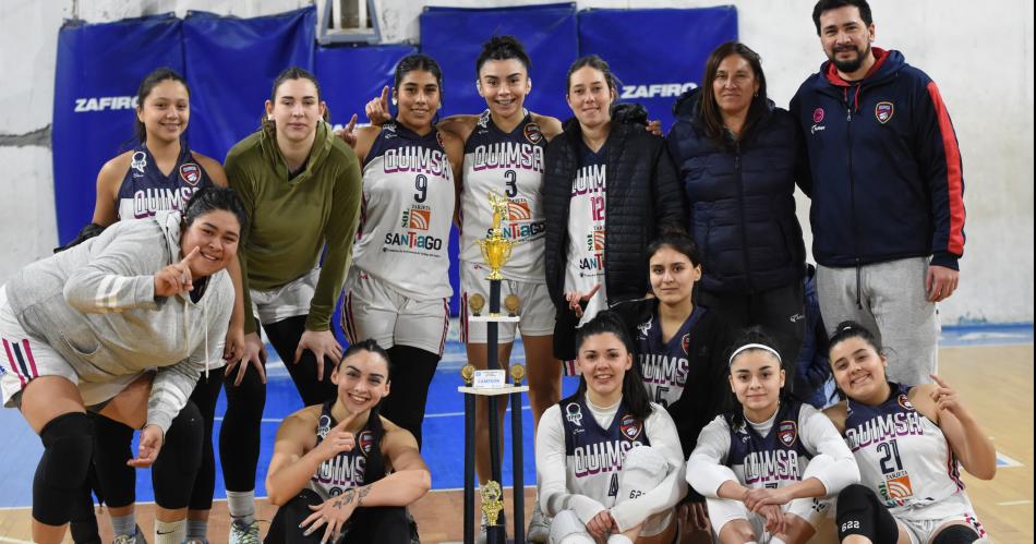 Quimsa campeoacuten del baacutesquet femenino local 