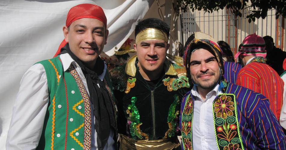 HOMENAJE A LA VIRGEN DEL CARMEN EN LA PLAZA LIBERTAD