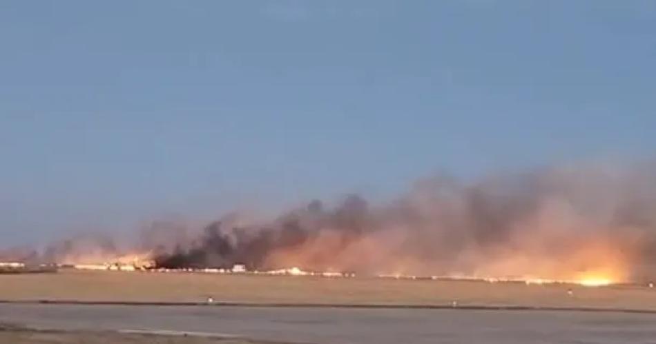 Accidente fatal en la Fuerza Aeacuterea- murioacute un piloto cuando su avioacuten se precipitoacute a tierra